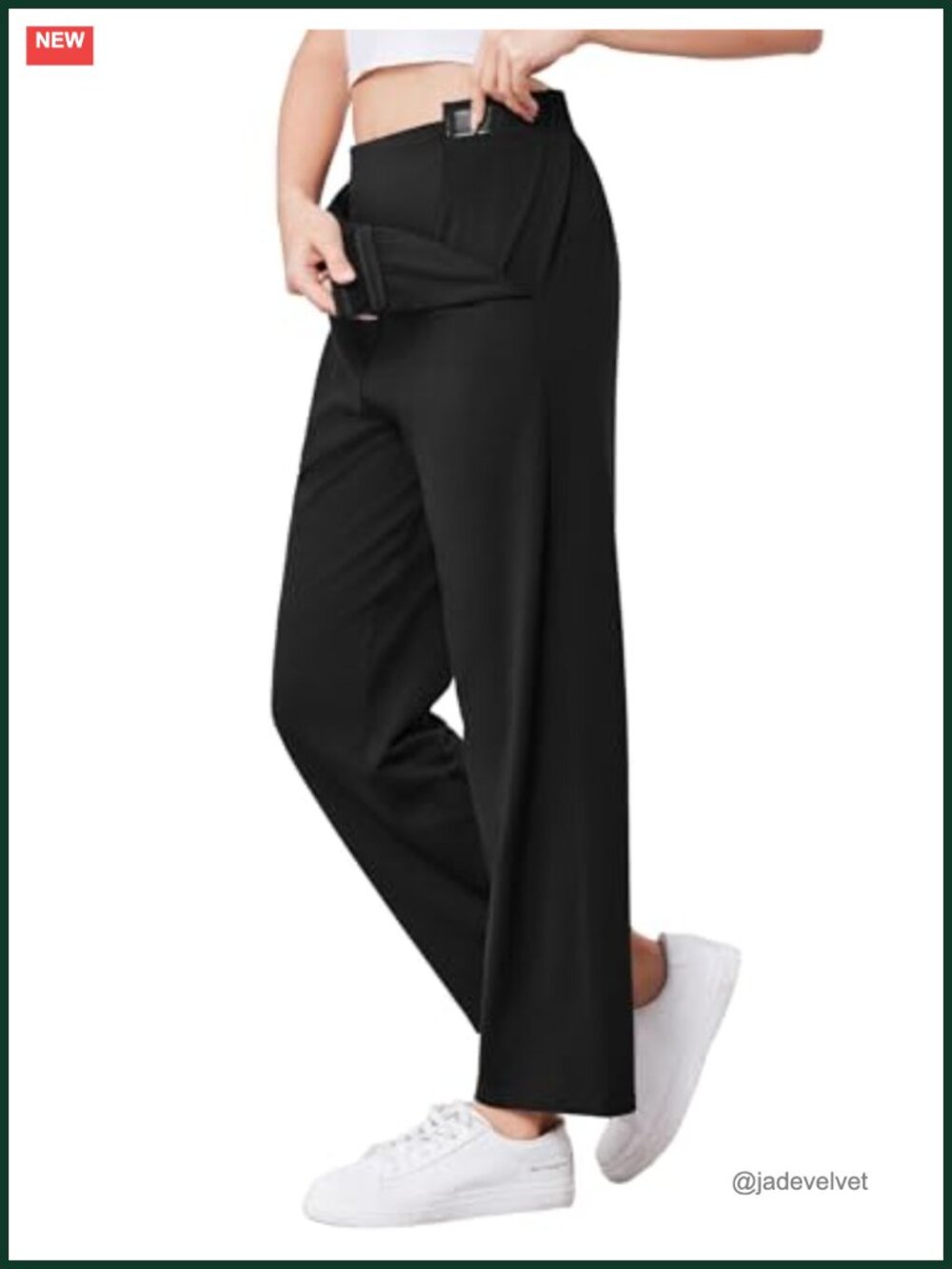 Women's Tear Away Post Hip Surgery Recovery Sweatpants with Pockets -